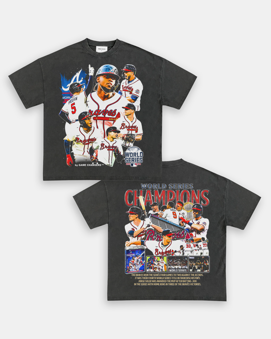 2021 WORLD SERIES CHAMPS - BRAVES TEE - [DS]