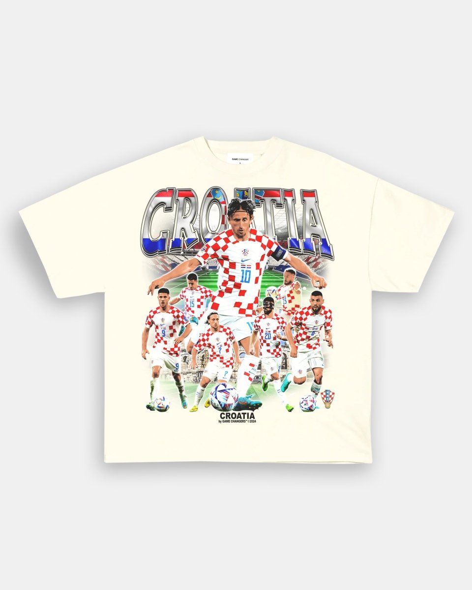 2024 CROATIA TEE - GAME CHANGERS