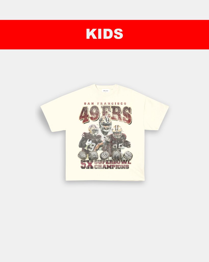49ERS - KIDS TEE - VIP - GAME CHANGERS TEE