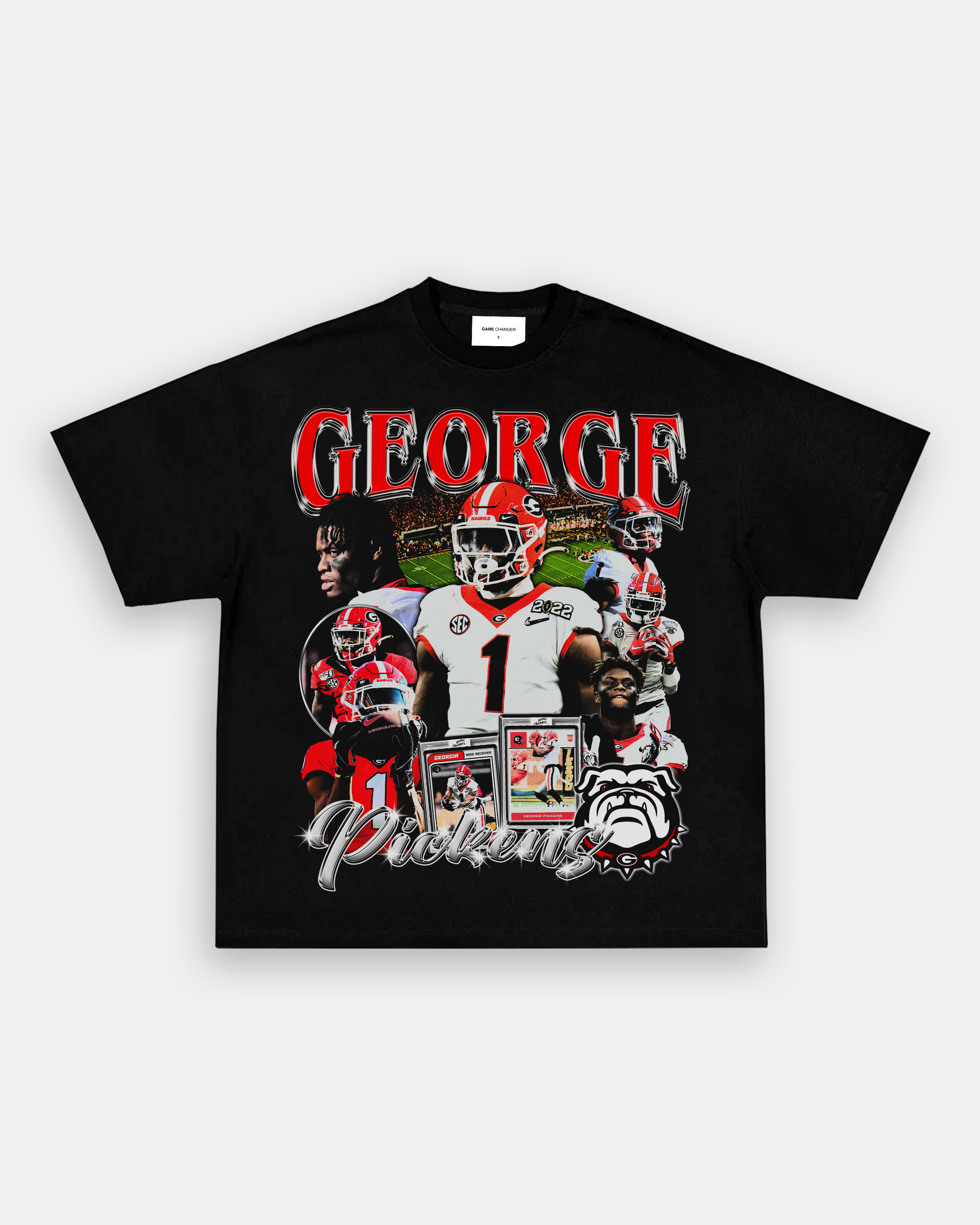 George Pickens Georgia Jersey, George Pickens Georgia Bulldogs Jersey,  Shirts, Apparel, Gear