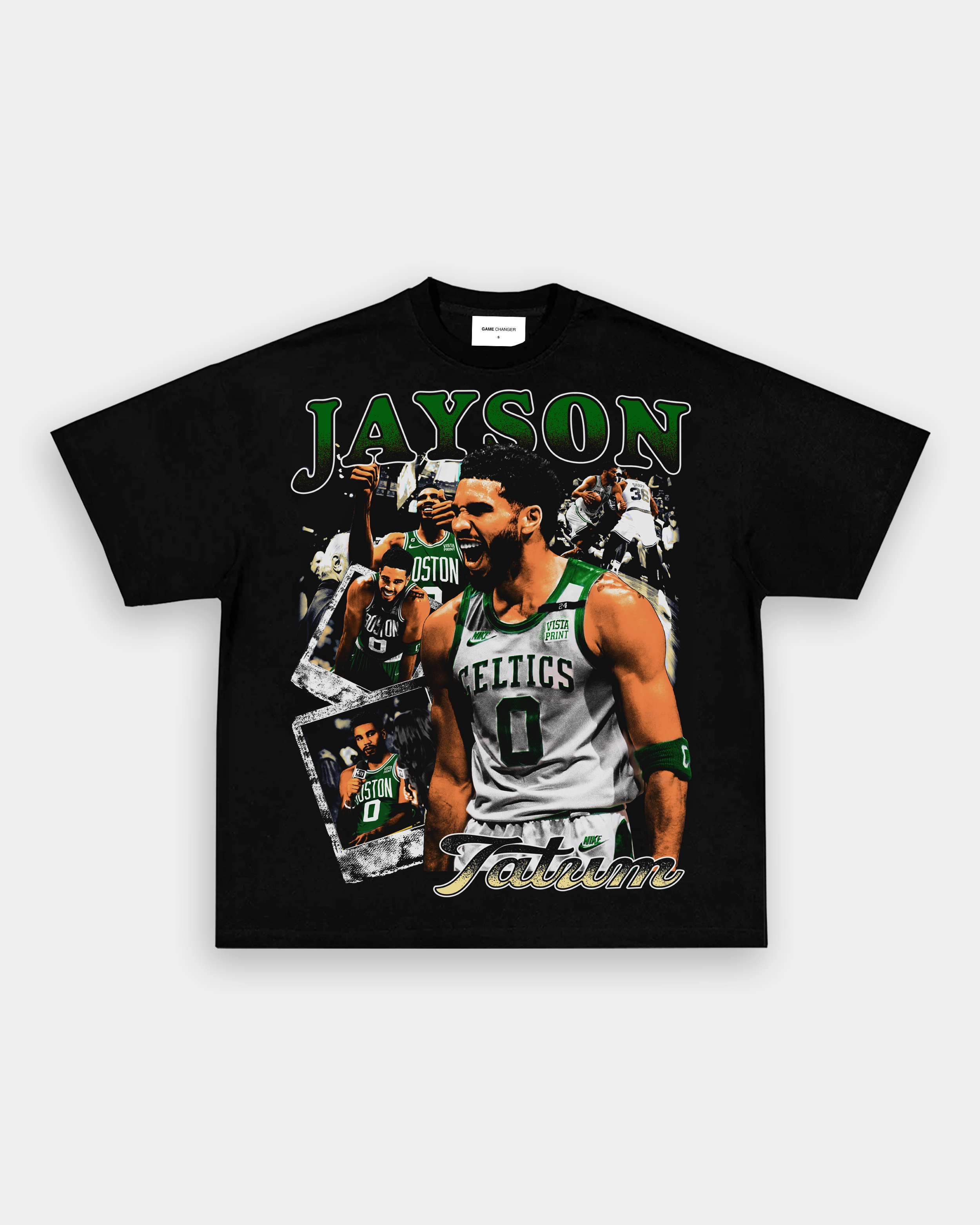  TIE-DYE Green Jayson Tatum AIR Shirt T-Shirt Adult