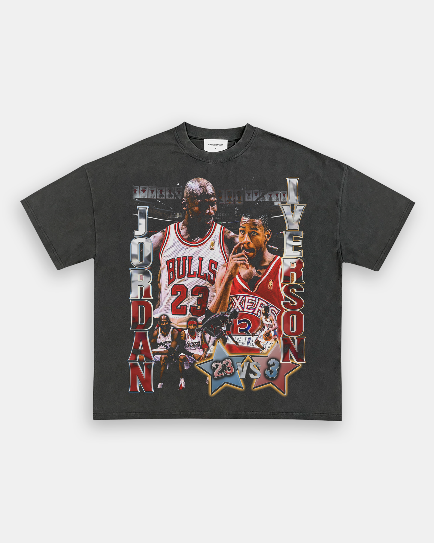 MJ VS IVERSON TEE