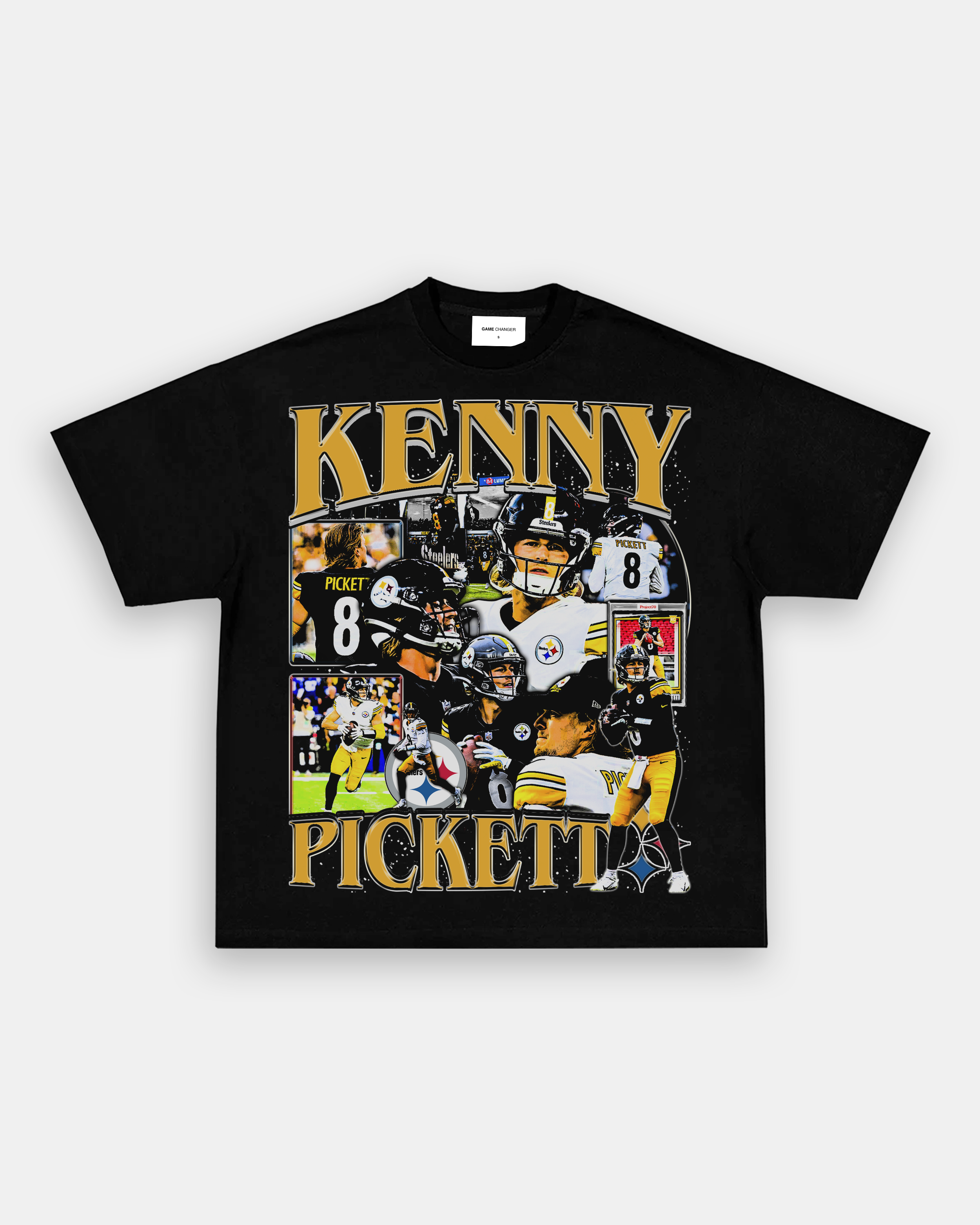 Kenny Pickett Pittsburgh Steelers Vinatge T Shirt - Limotees