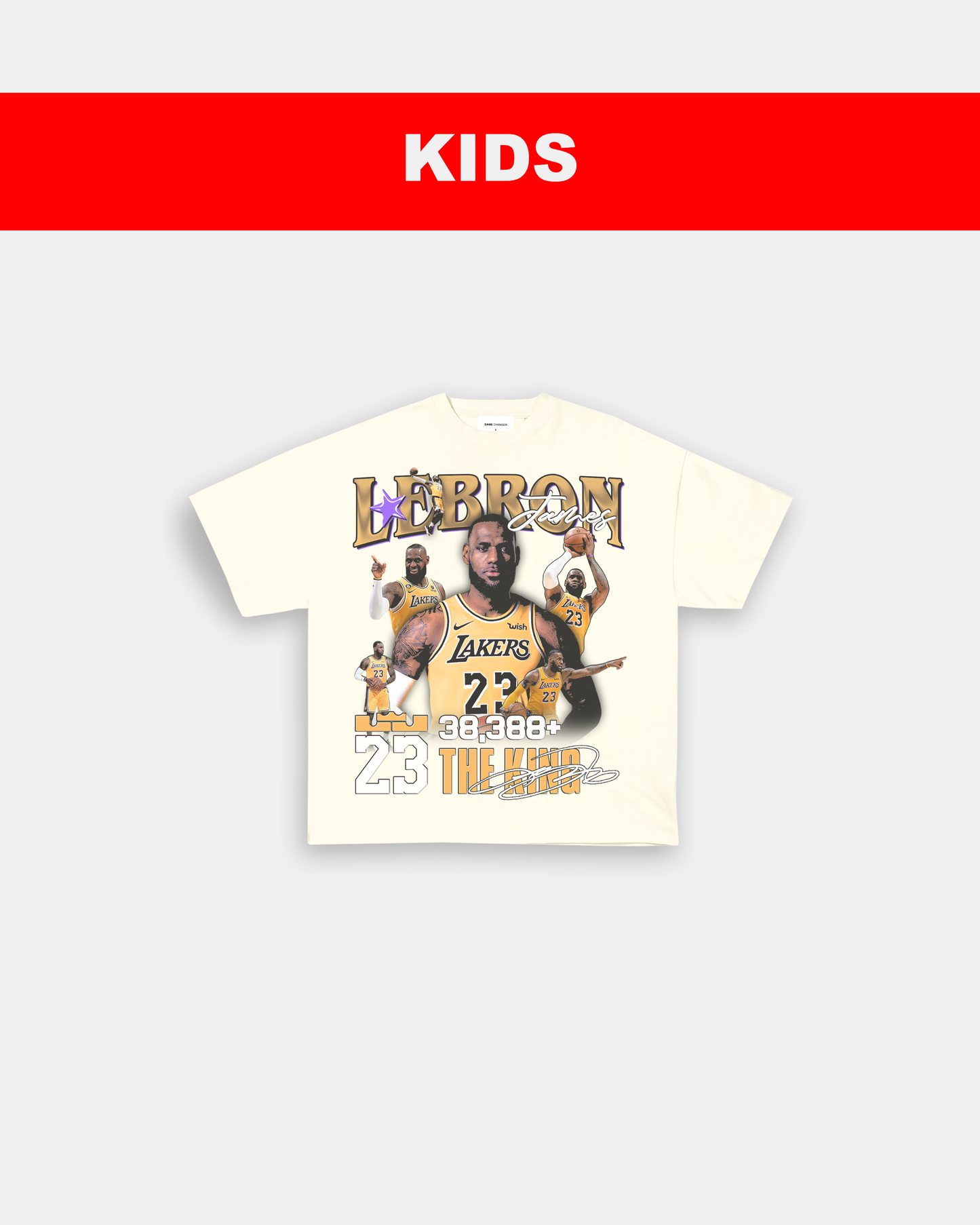 LAKERS LEBRON - KIDS TEE
