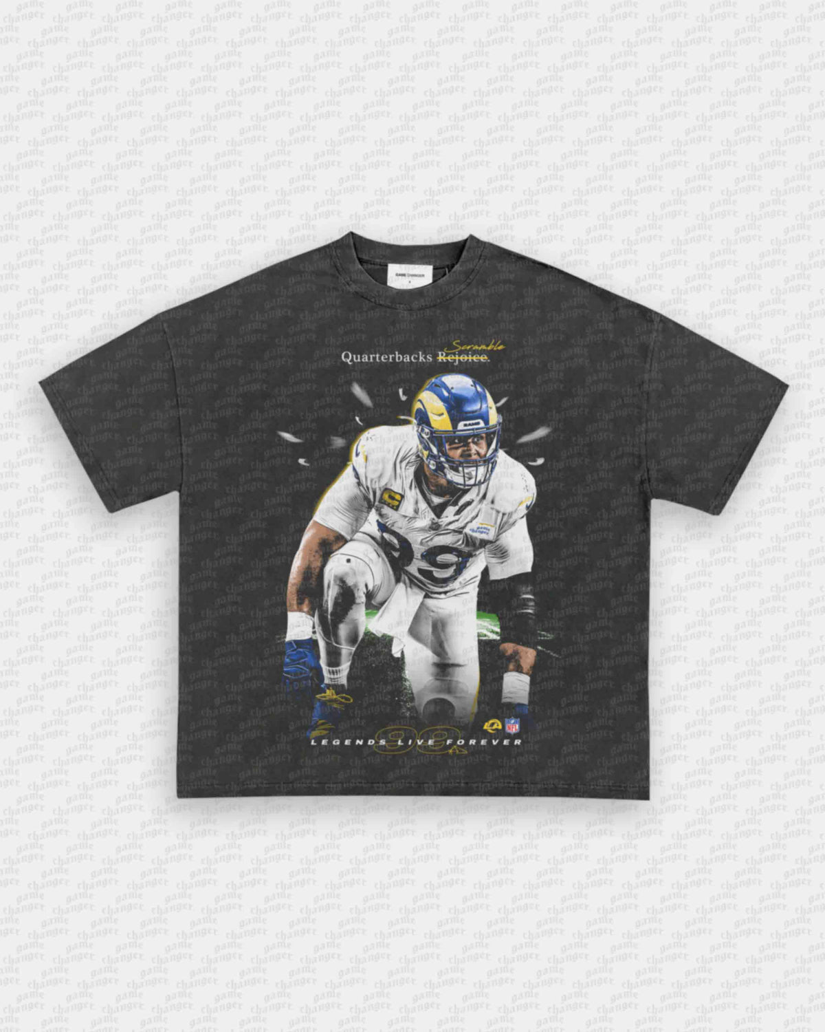 QUARTERBACKS SCRAMBLE TEE