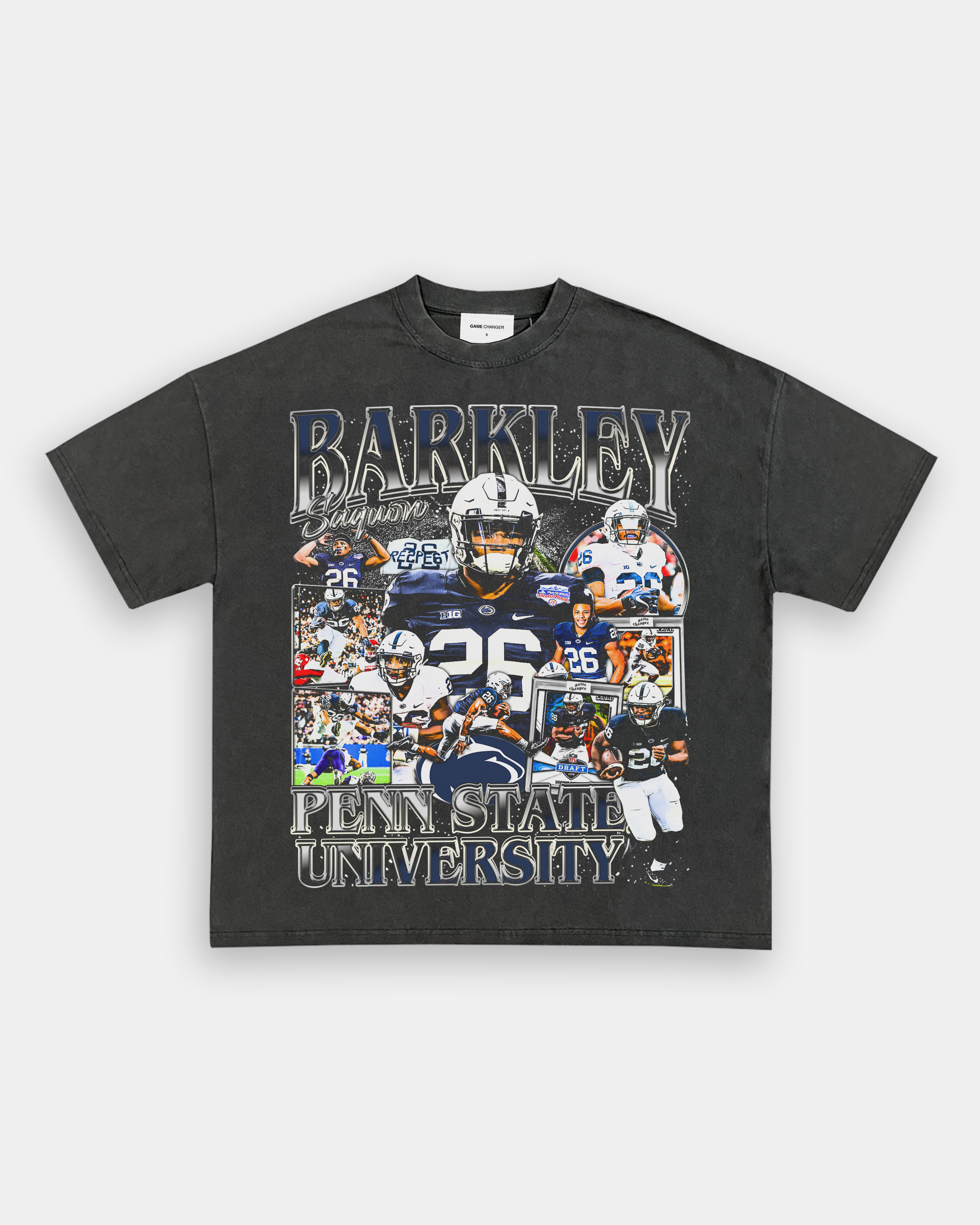 Saquon Barkley Iron Lion Penn State Football T Shirt