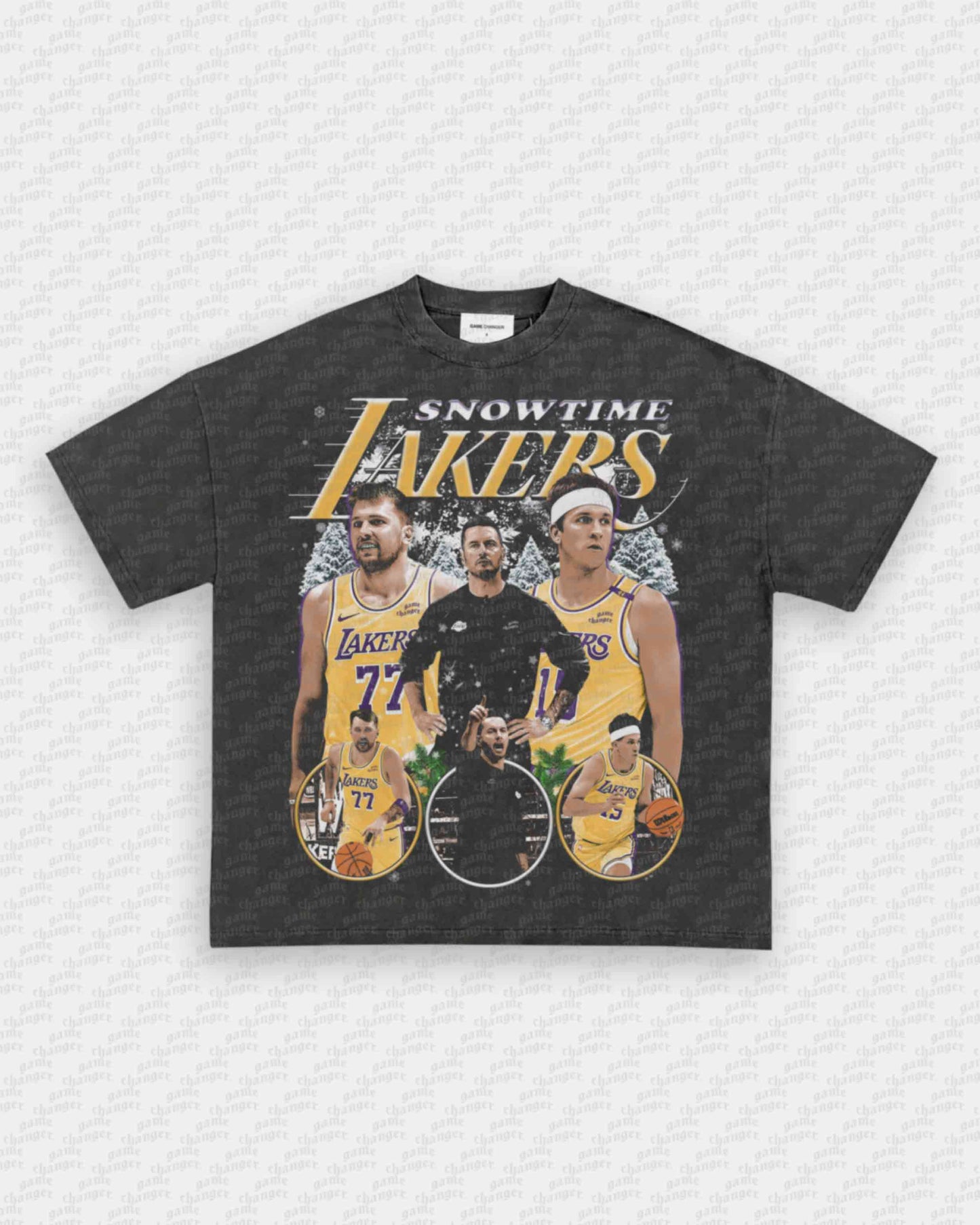 SNOWTIME LAKERS TEE
