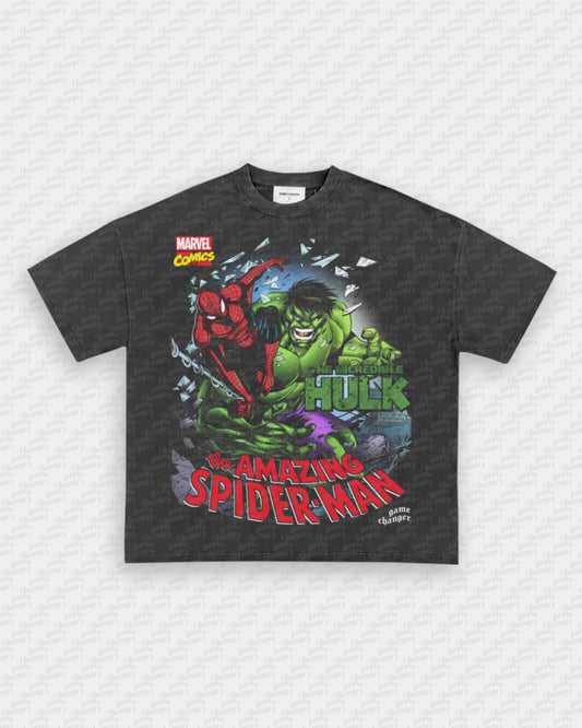 SPIDER MAN VS HULK V2 TEE