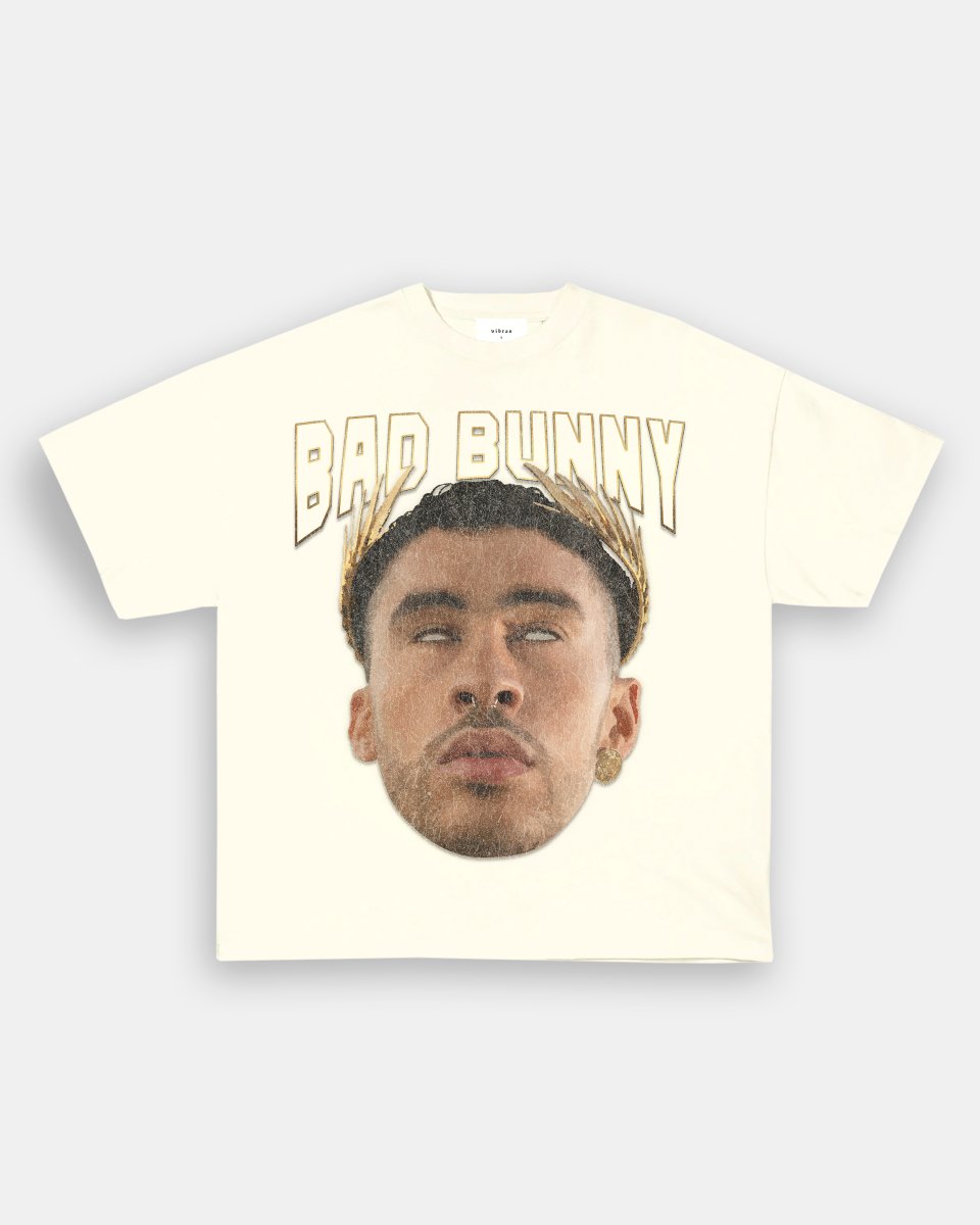 BAD BUNNY CROWN VINTAGE TEE - GAME CHANGERS