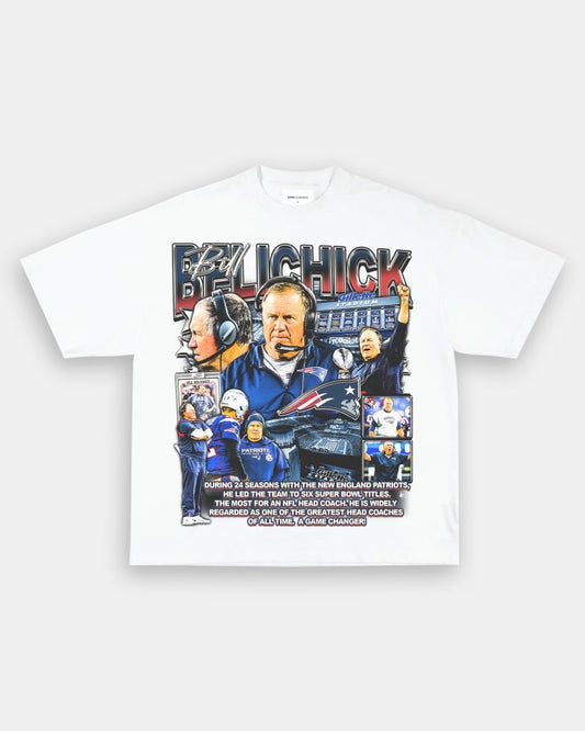 BILL BELICHICK TEE - VIP - GAME CHANGERS TEE