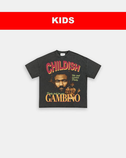 CHILDISH GAMBINO - KIDS TEE - GAME CHANGERS