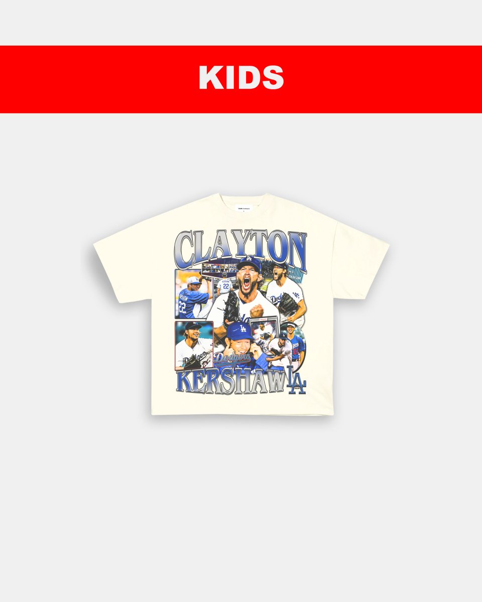 CLAYTON KERSHAW - KIDS TEE - GAME CHANGERS