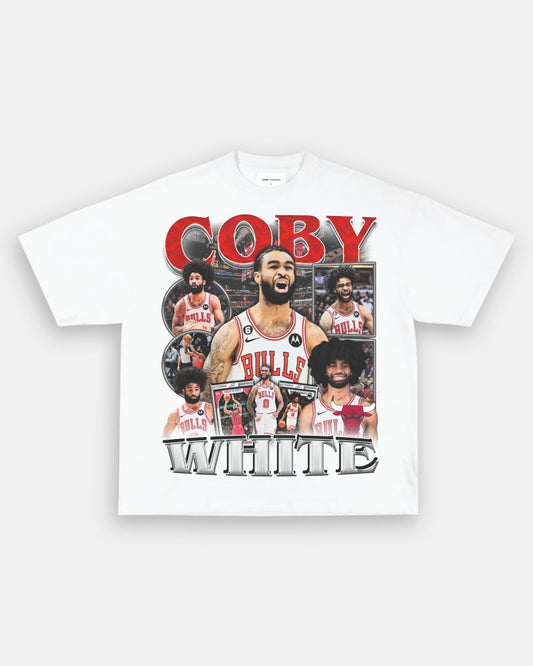 COBY WHITE TEE - VIP - GAME CHANGERS TEE
