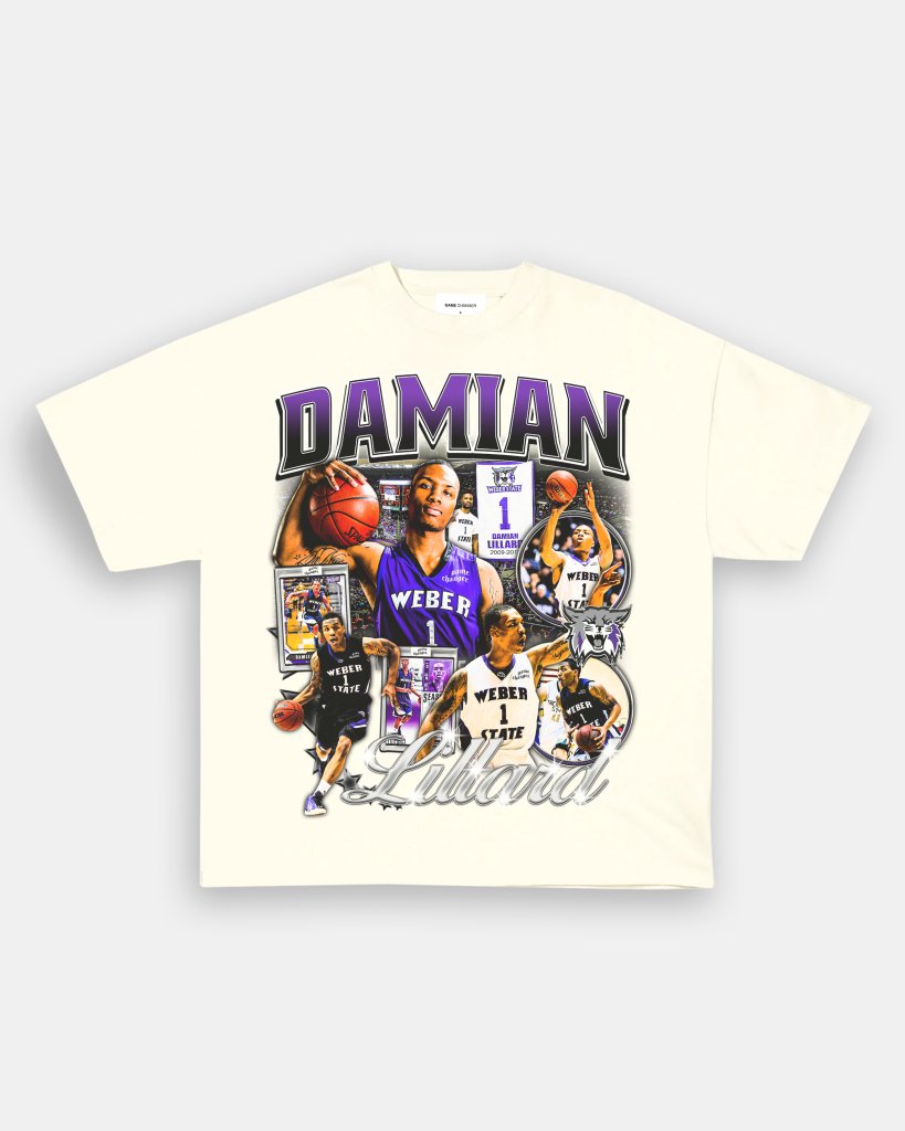 DAMIAN LILLARD - WEBER ST TEE - VIP - GAME CHANGERS TEE