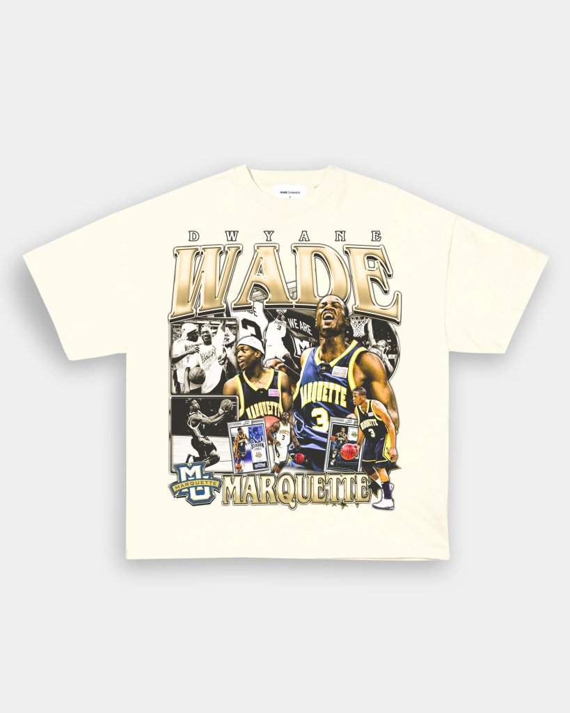 DWYANE WADE - MARQUETTE TEE - VIP - GAME CHANGERS TEE