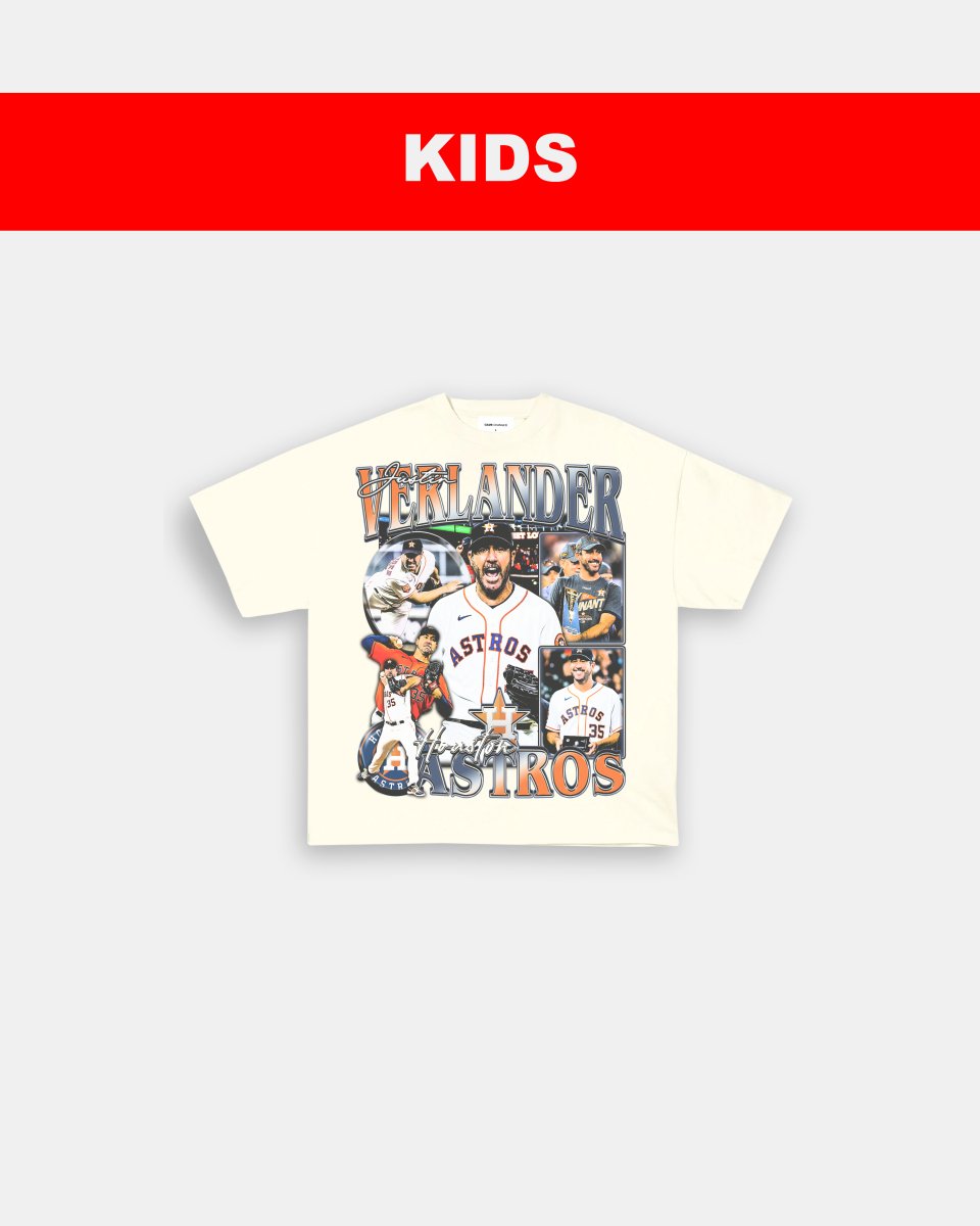 JUSTIN VERLANDER - KIDS TEE - GAME CHANGERS