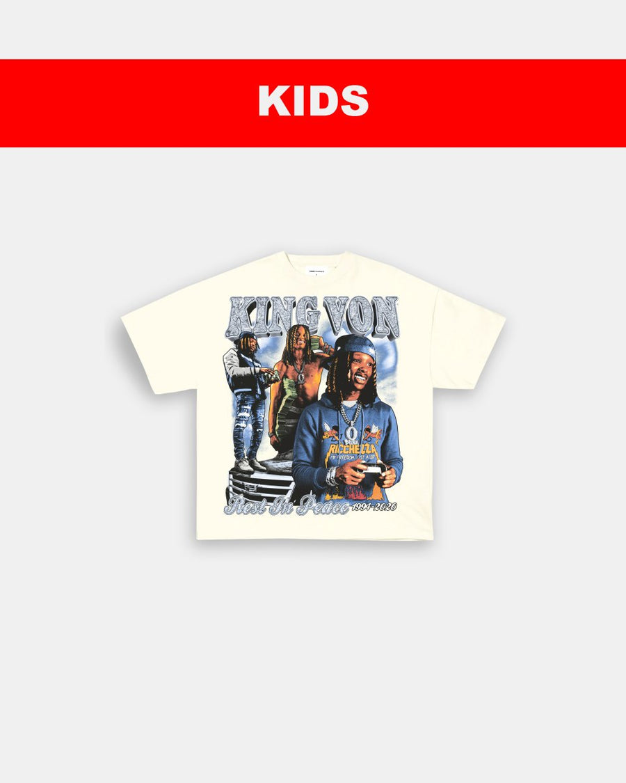 KING VON 2 - KIDS TEE - GAME CHANGERS