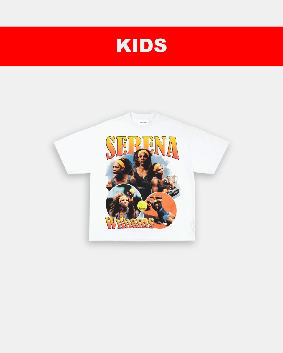 SERENA WILLIAMS V2 - KIDS TEE - GAME CHANGERS