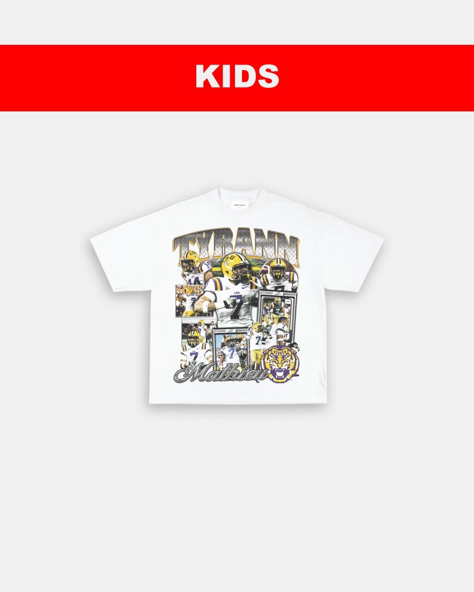 TYRANN MATHIEU - LSU - KIDS TEE - GAME CHANGERS