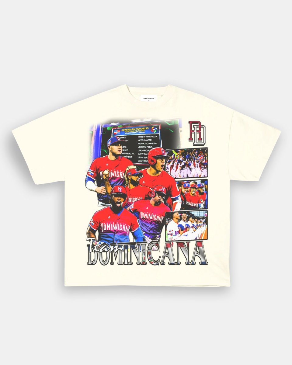 WBC TEAM DOMINICANA TEE - GAME CHANGERS
