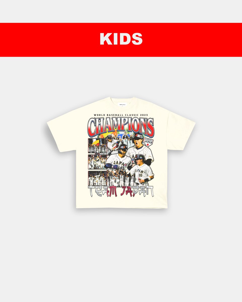 WBC TEAM JAPAN - KIDS TEE - GAME CHANGERS