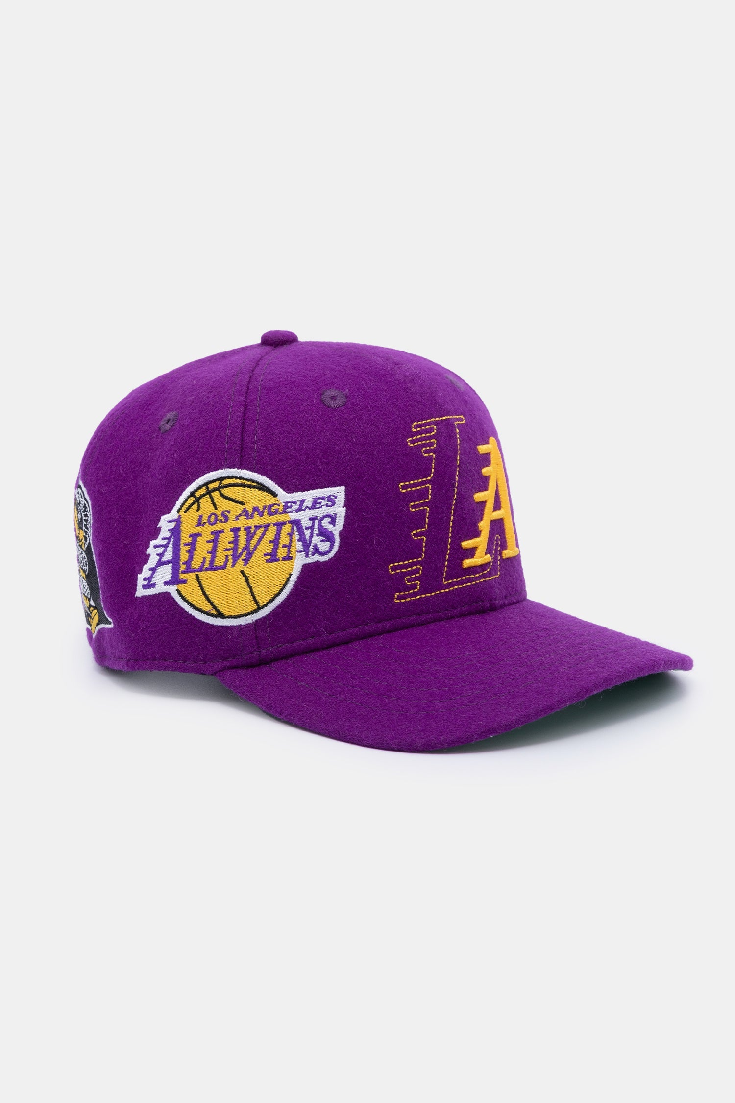 ALLWINS - LAKERS LA HAT (PURPLE) – GAME CHANGERS