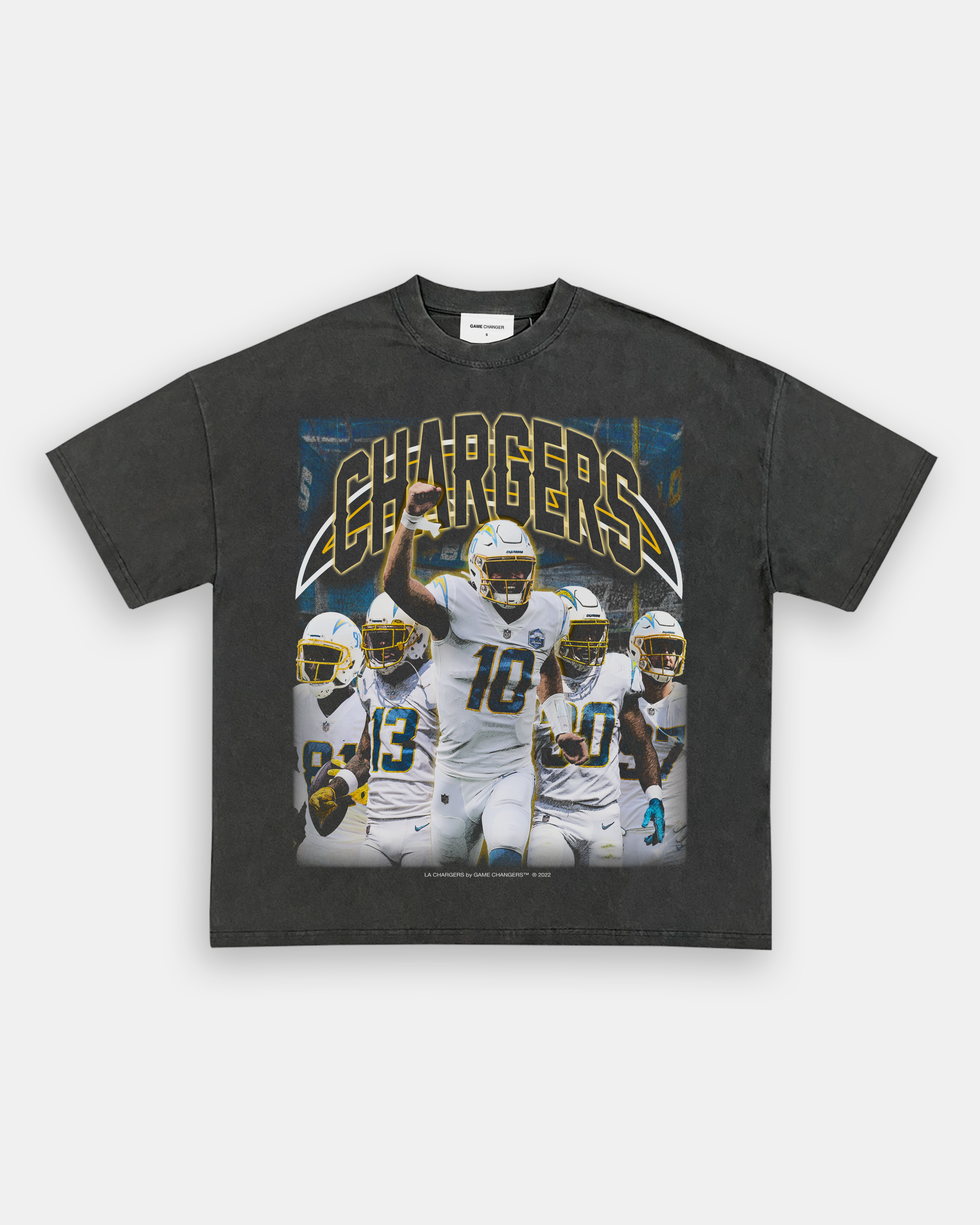 Los Angeles Chargers Helmet Retro  Vintage Los Angeles Chargers T-Shirt –  HOMAGE