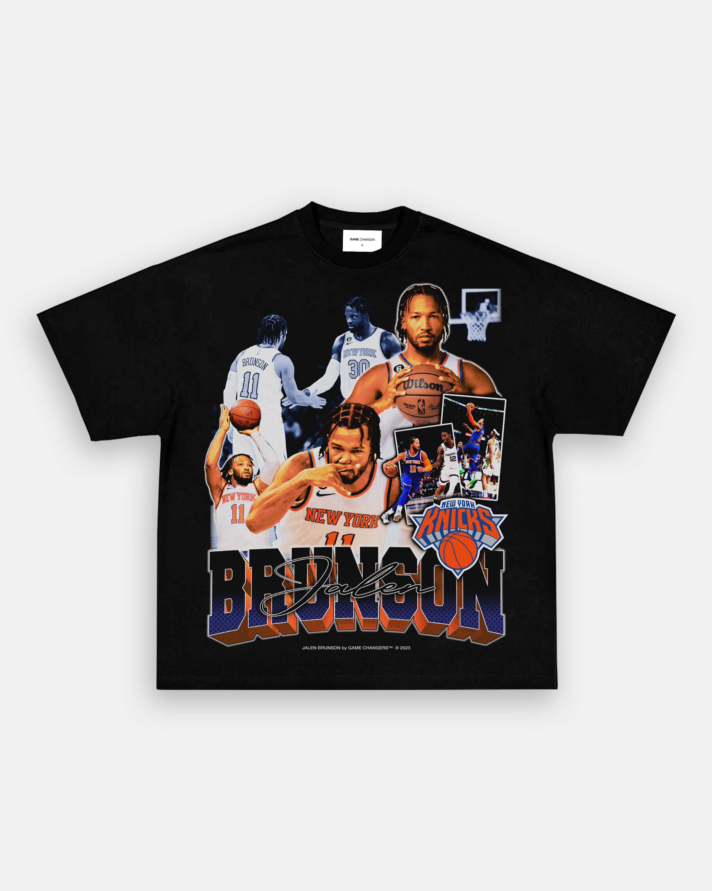 Knicks Jalen Brunson vintage T-Shirt - Peanutstee
