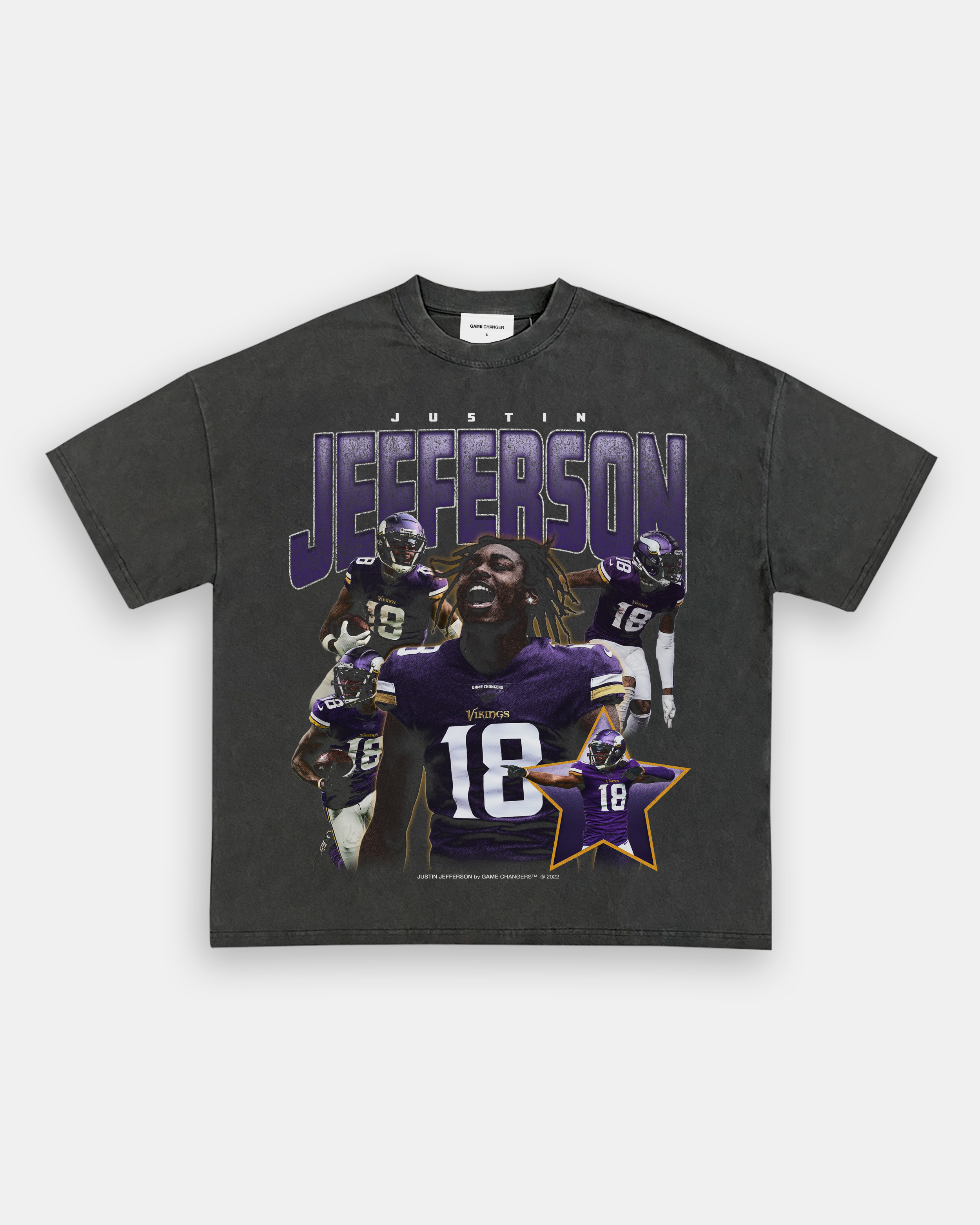 Justin Jefferson Graphic T-Shirt – DAPS Retro