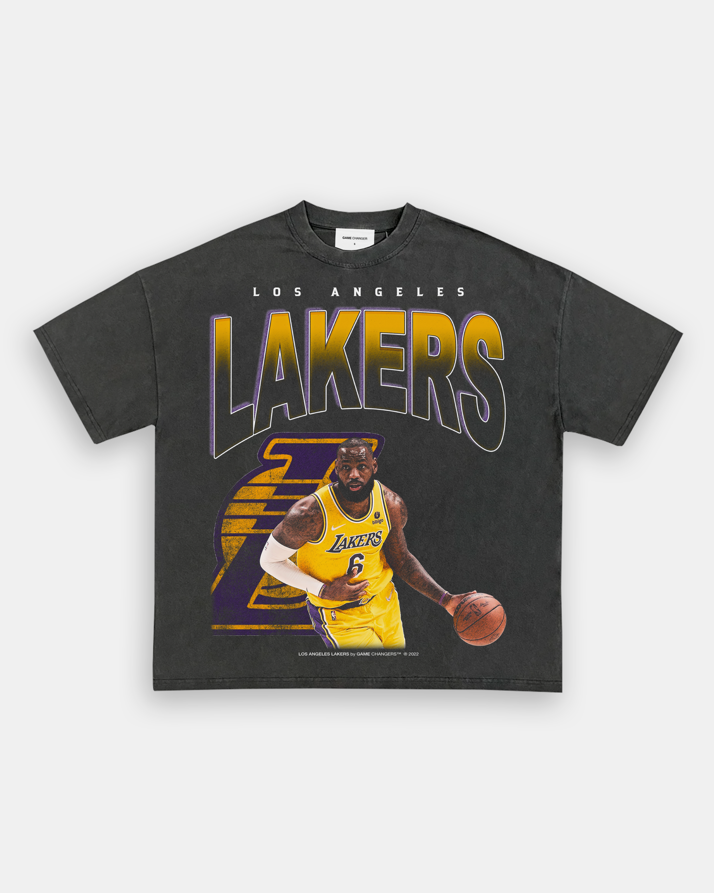 OGGC L.A Girl Shirts LAPlayers Lakers Style Tee Tops La Women Shirt M / Grey