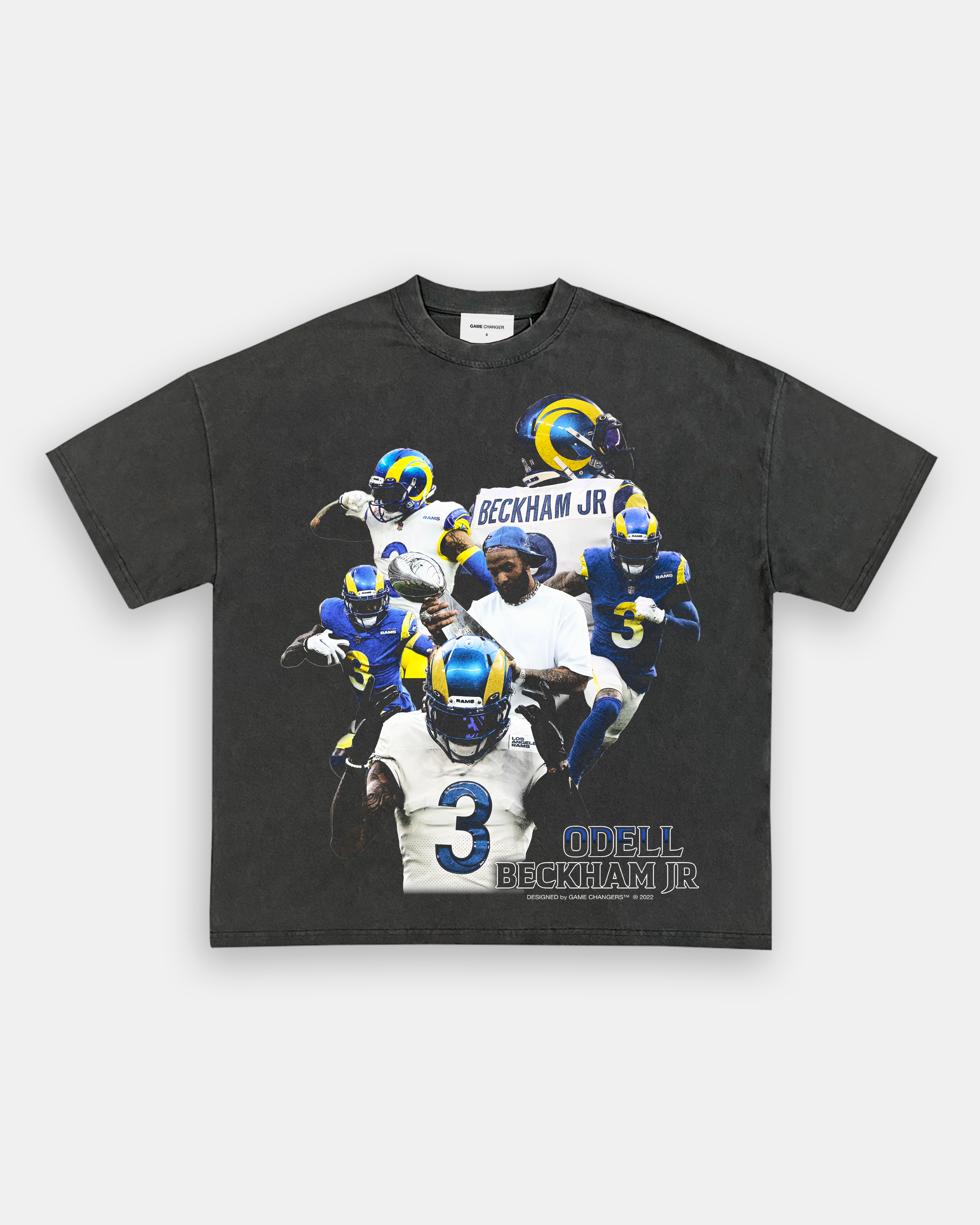 OdellBeckham JR Los Angeles Rams T Shirt - Trends Bedding