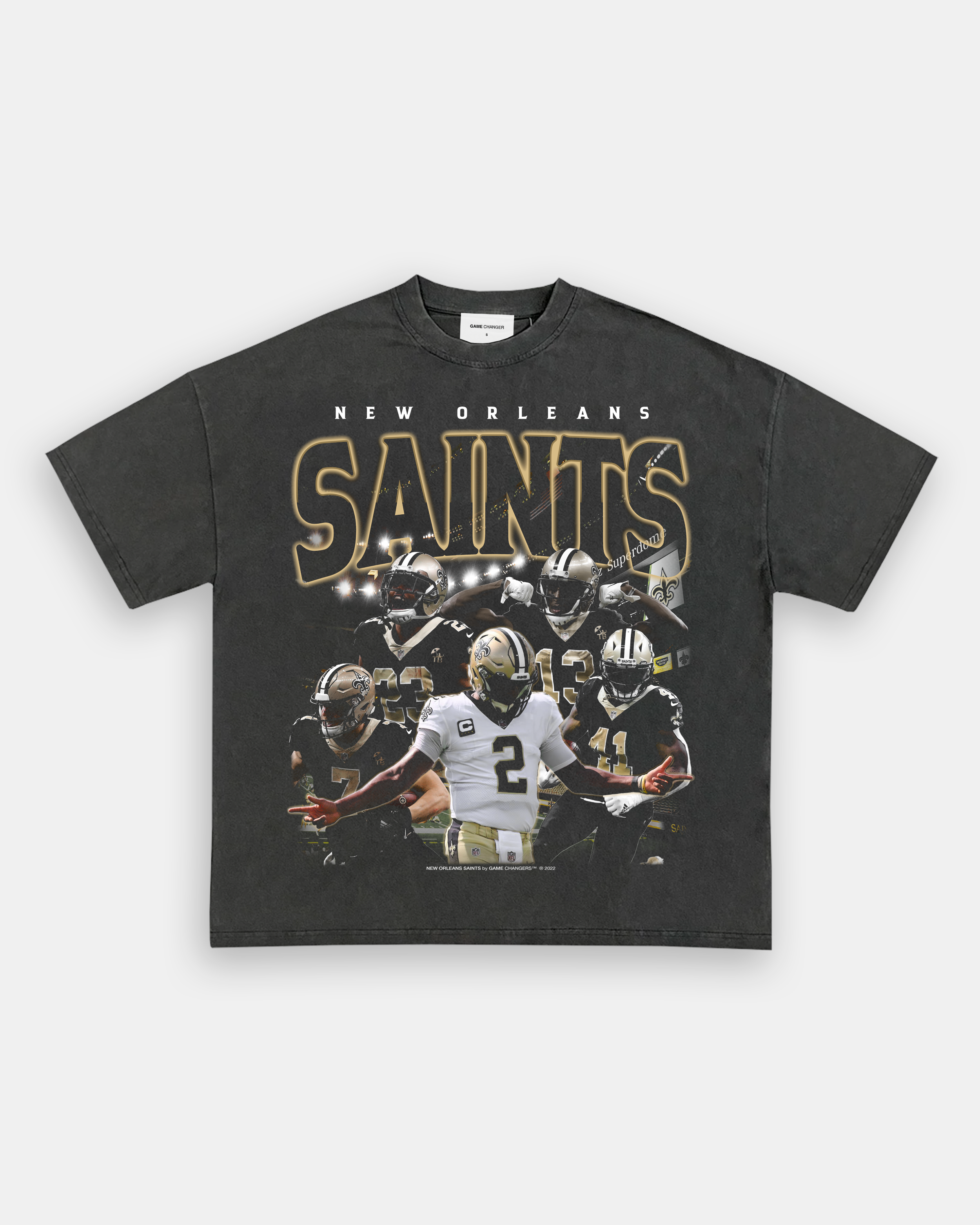 Lulu Grace Designs New Orleans Saints AK 41 Kamara Tee: NFL Football Fan Gear & Apparel S / Unisex Tee