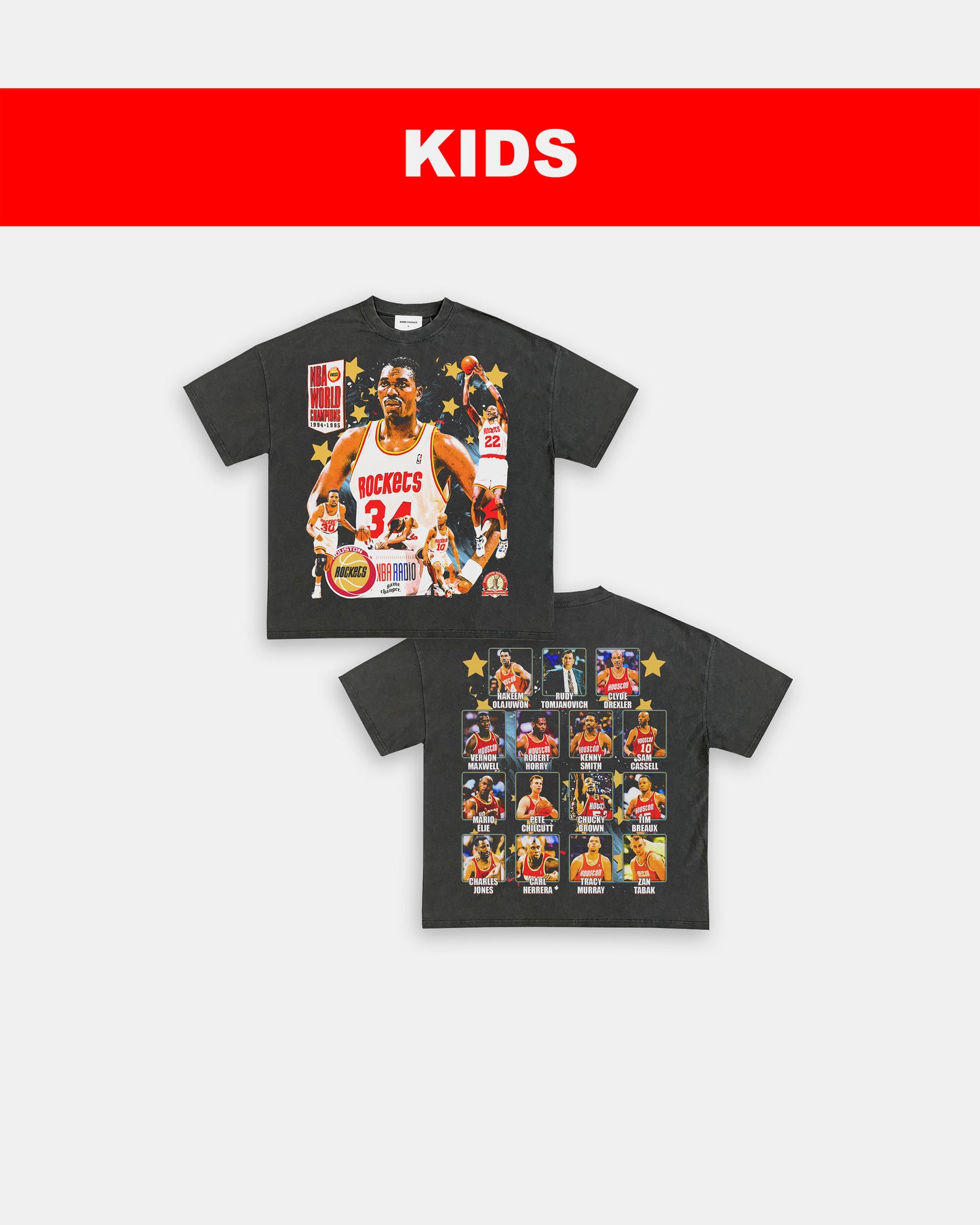 1995 NBA CHAMPS - KIDS TEE - [DS]