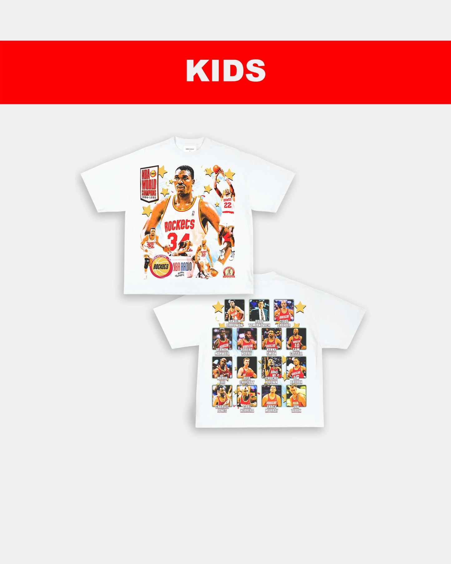 1995 NBA CHAMPS - KIDS TEE - [DS]