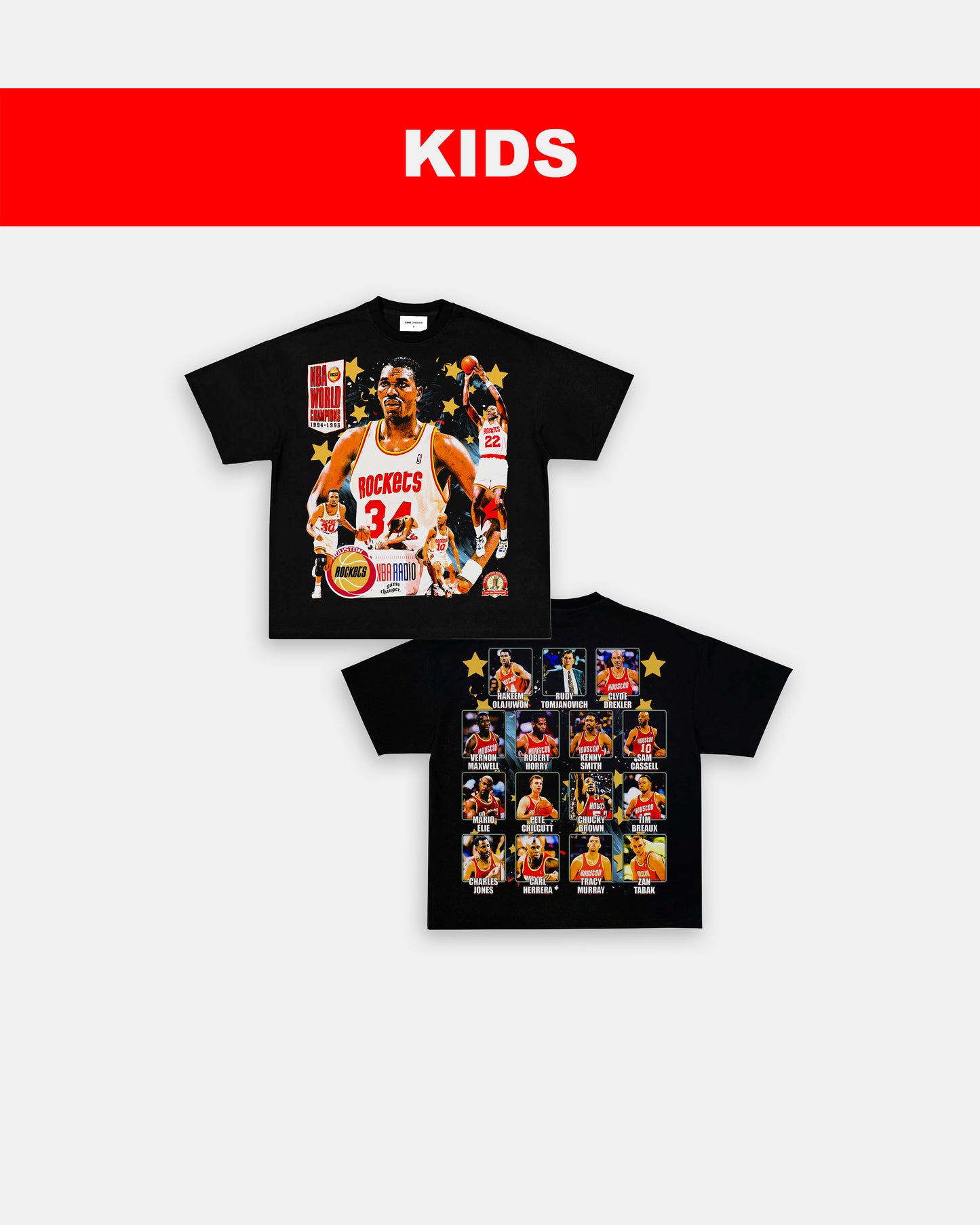 1995 NBA CHAMPS - KIDS TEE - [DS]