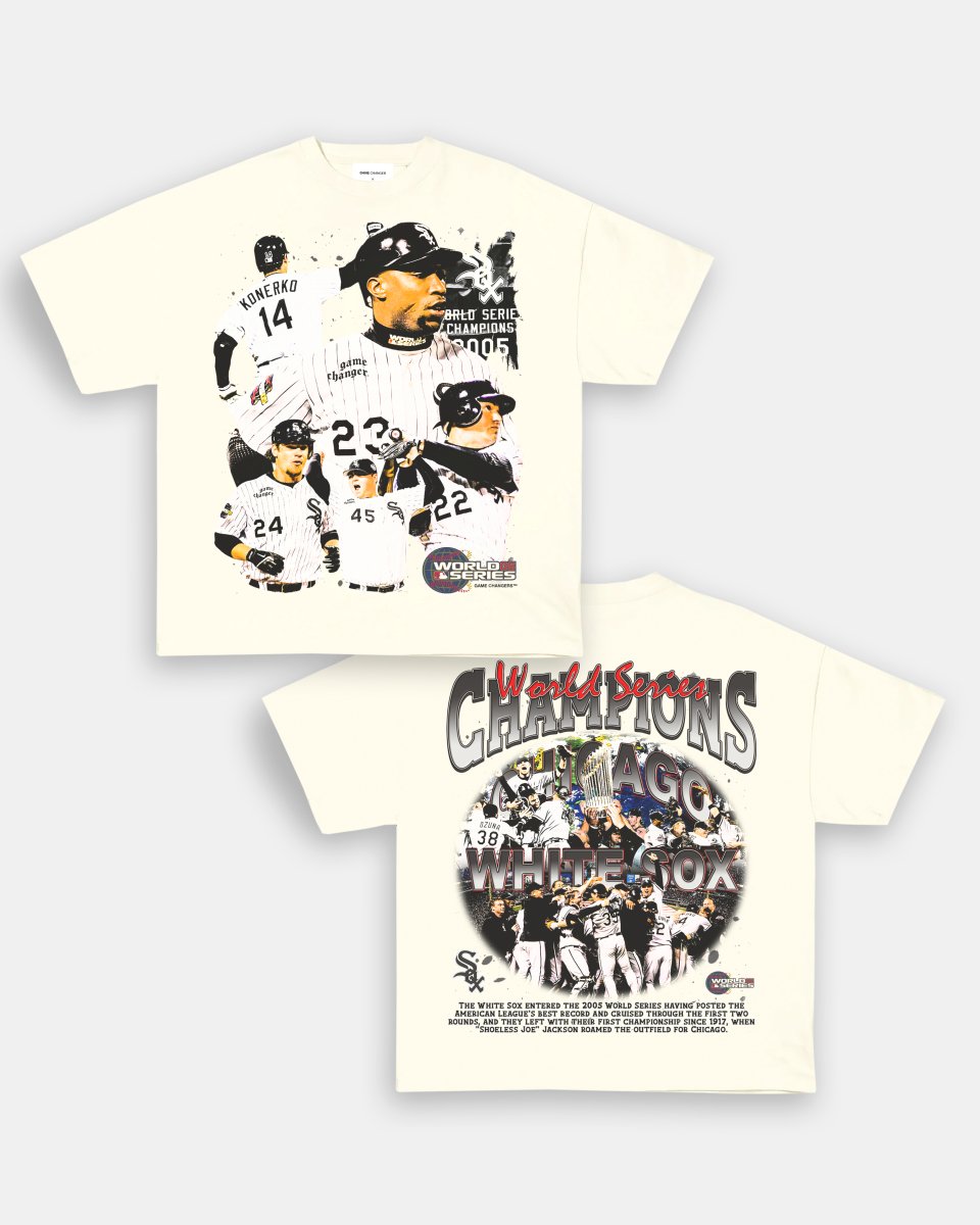 2005 WORLD SERIES CHAMPS - WHITE SOX TEE - [DS] - GAME CHANGERS