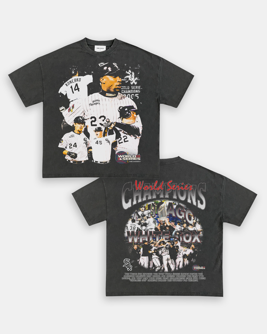 2005 WORLD SERIES CHAMPS - WHITE SOX TEE - [DS]