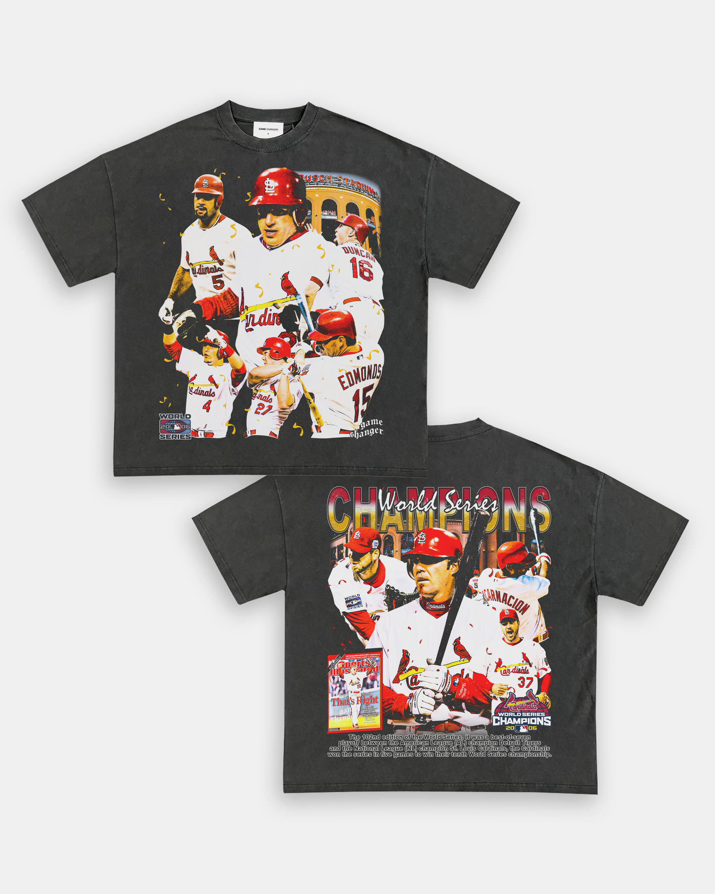 2006 WORLD SERIES CHAMPS - CARDINALS TEE - [DS]