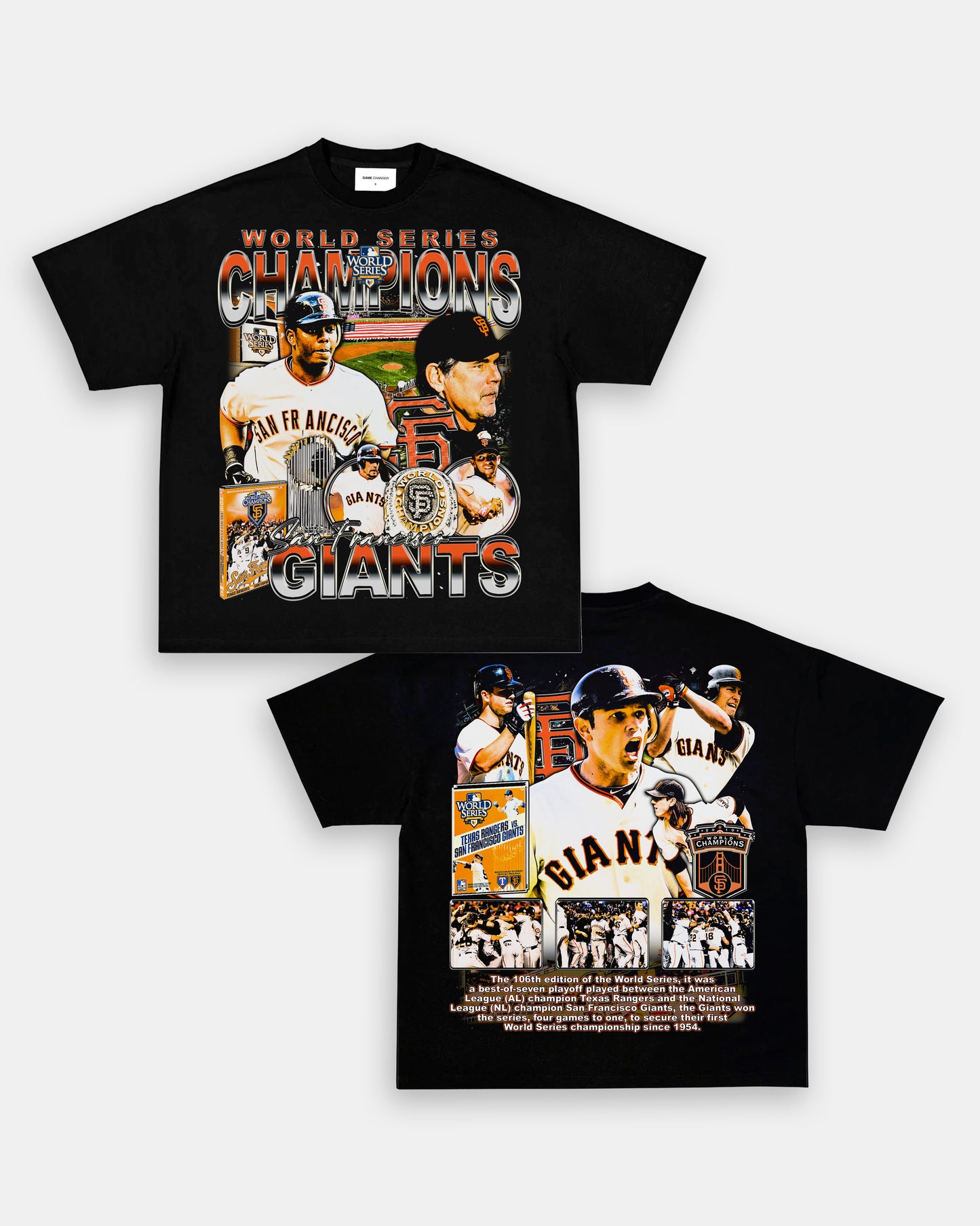2010 WORLD SERIES CHAMPS - GIANTS TEE - [DS]
