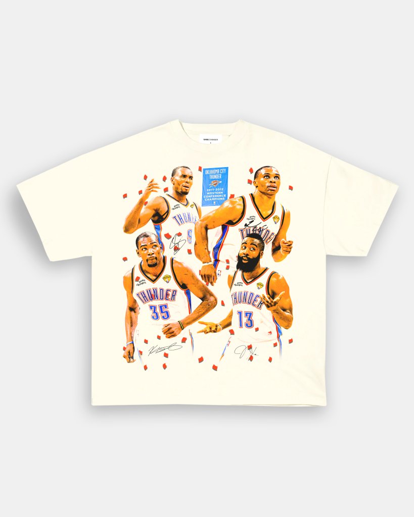 2011 OKC THUNDER TEE - VIP - GAME CHANGERS TEE