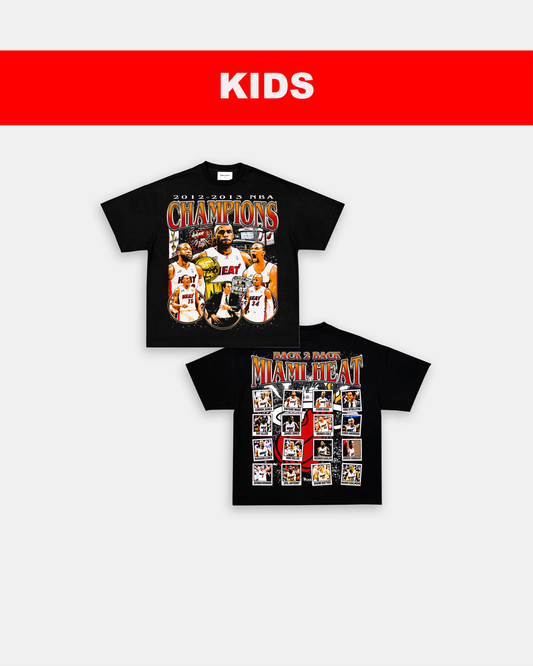 2012-13 NBA CHAMPIONS - KIDS TEE - [DS]