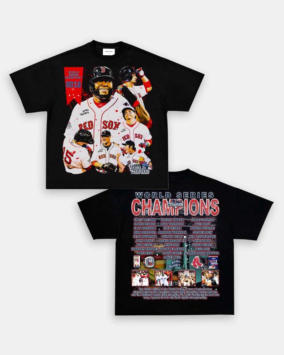 2013 WORLD SERIES CHAMPS - RED SOX TEE - [DS] - GAME CHANGERS
