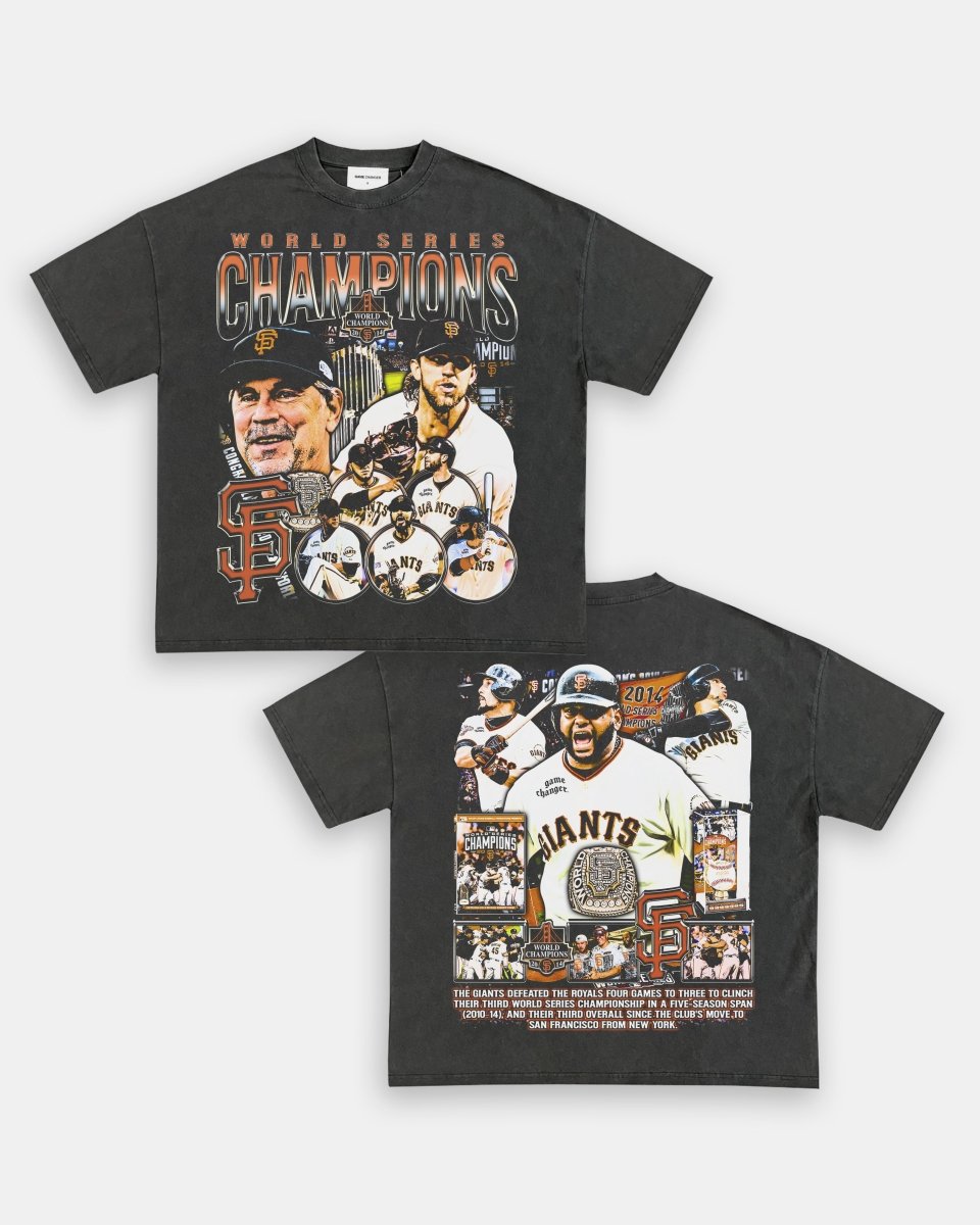 2014 WORLD SERIES CHAMPS - GIANTS TEE - [DS] - GAME CHANGERS