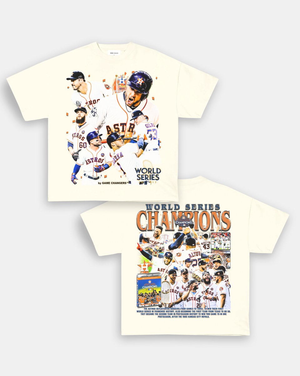 2017 WORLD SERIES CHAMPS - ASTROS TEE - [DS] - GAME CHANGERS