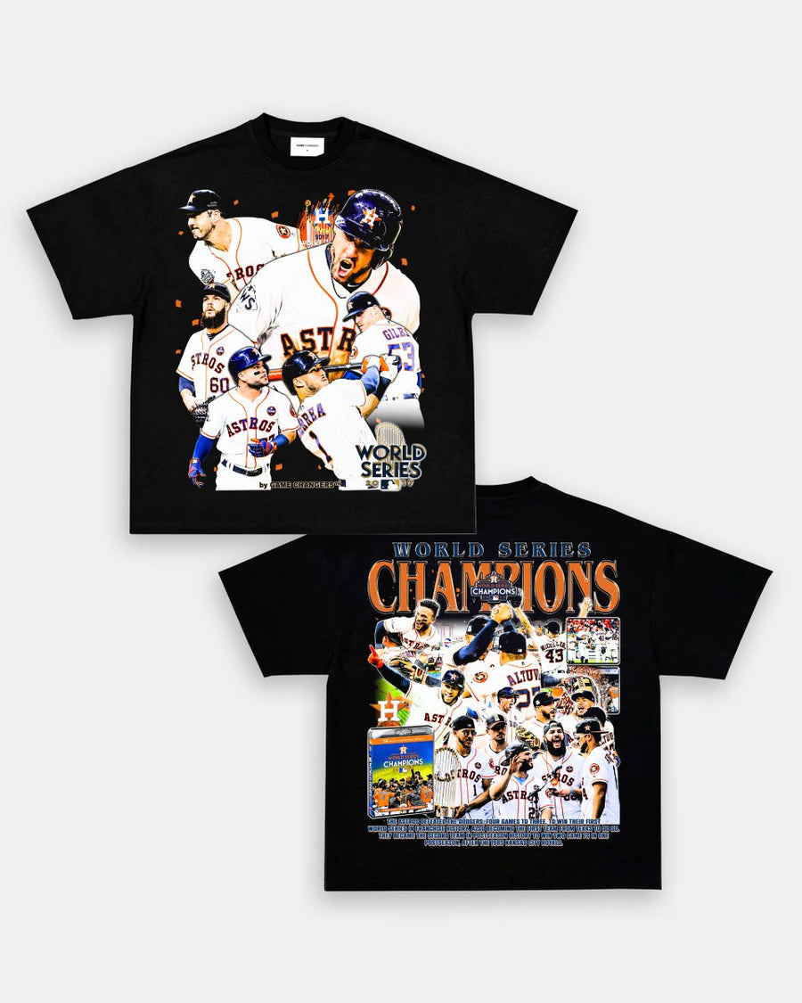 2017 WORLD SERIES CHAMPS - ASTROS TEE - [DS] - GAME CHANGERS
