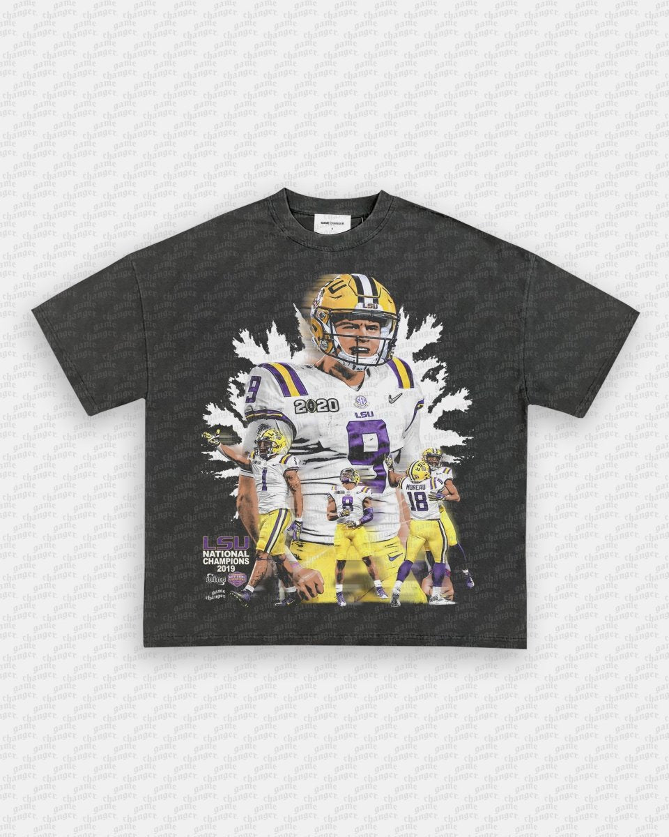 2019 NATIONAL CHAMPS - LSU V2 TEE - GAME CHANGERS