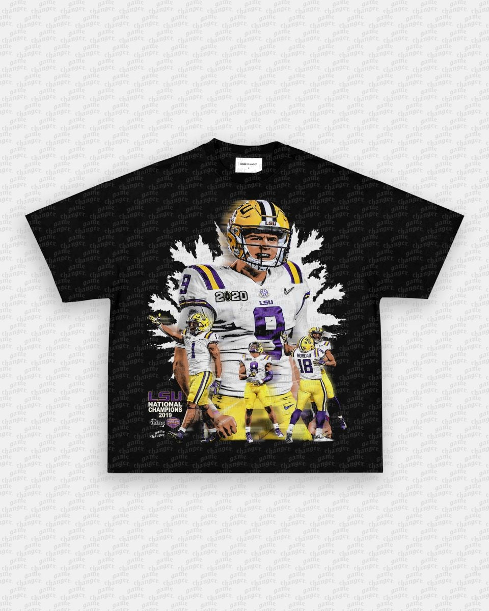 2019 NATIONAL CHAMPS - LSU V2 TEE - GAME CHANGERS