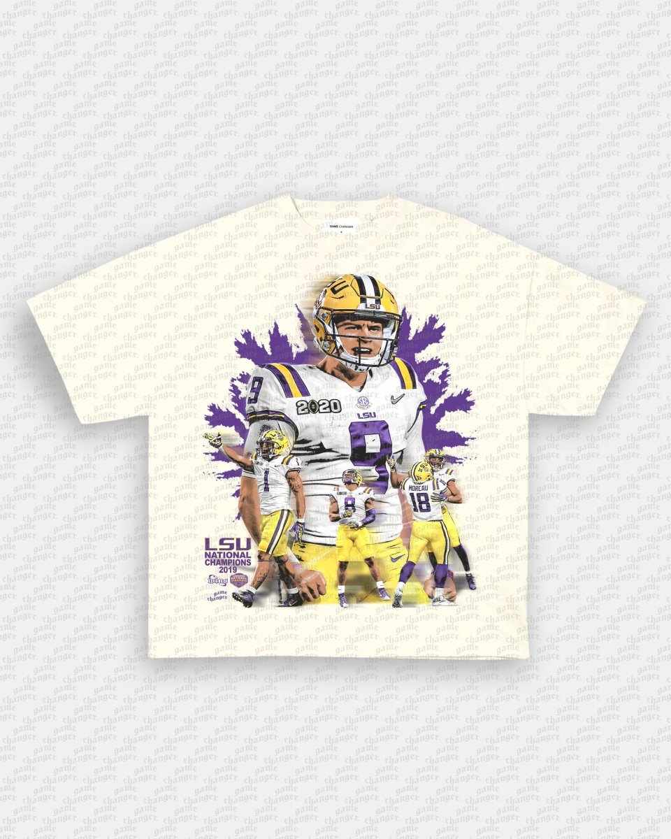 2019 NATIONAL CHAMPS - LSU V2 TEE - GAME CHANGERS