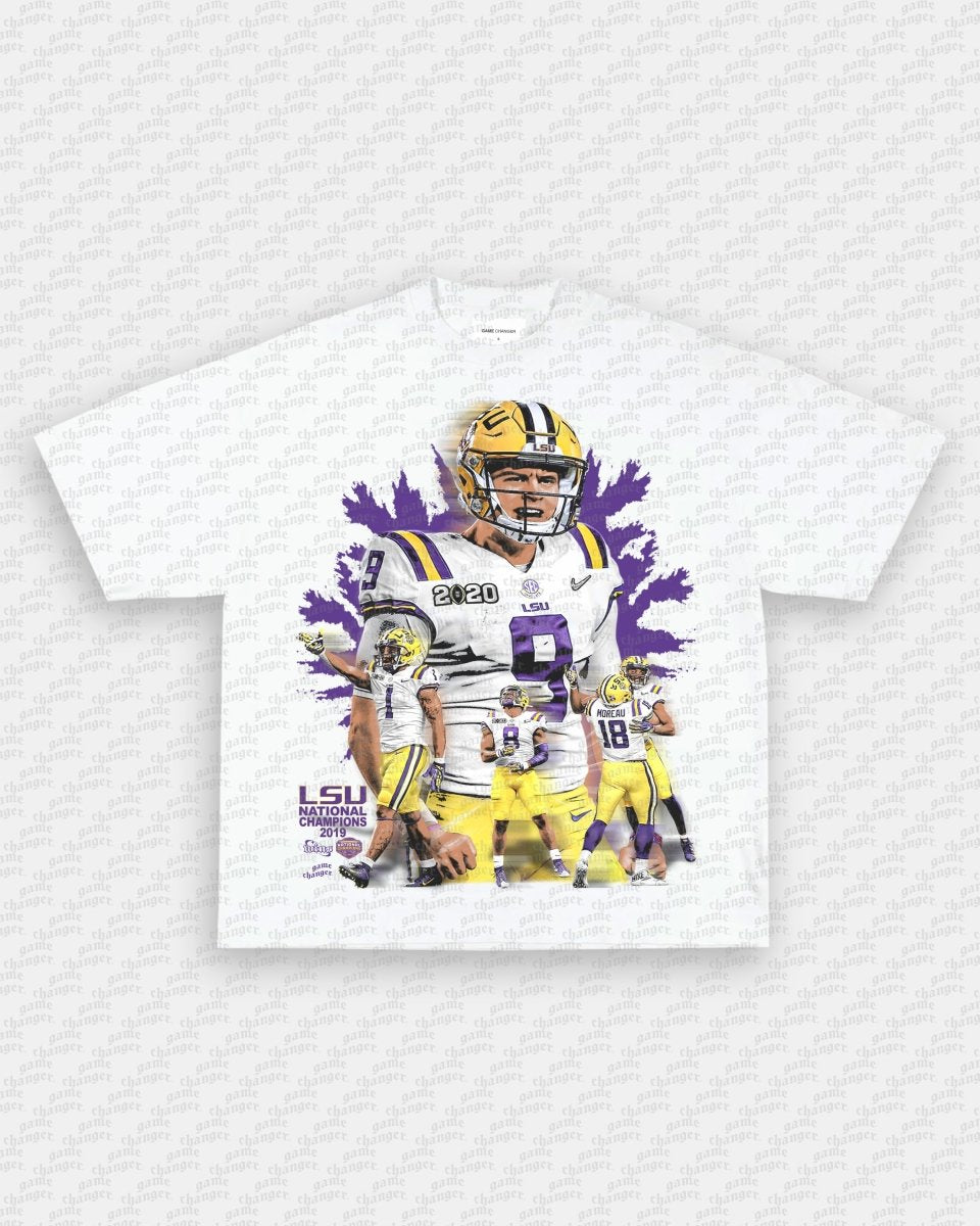 2019 NATIONAL CHAMPS - LSU V2 TEE - GAME CHANGERS