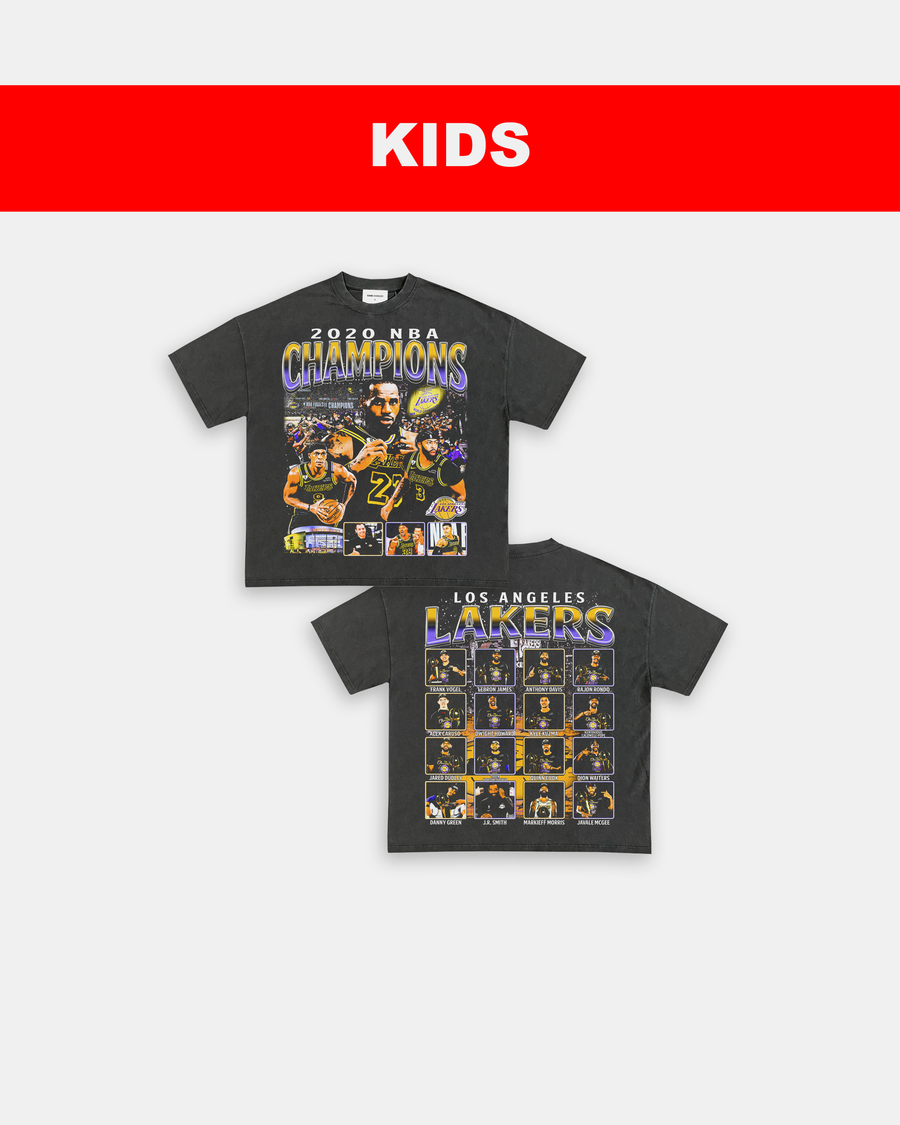 2020 NBA CHAMPIONS - KIDS TEE - [DS]